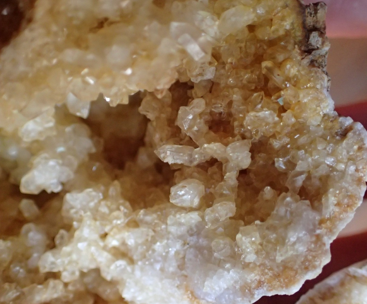Druzy Crystal Geode Kentucky Stone Specimen Collection Paleo Gift Mountain KG14