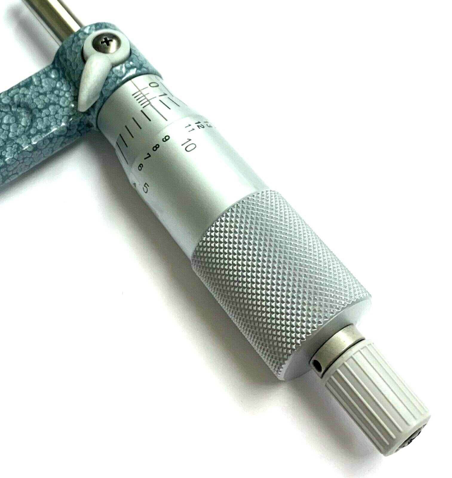 0-1" TUBE MICROMETER .0001" GRAD CARBIDE FACES RAACHET THIMBLE MITUTOYO #115-313