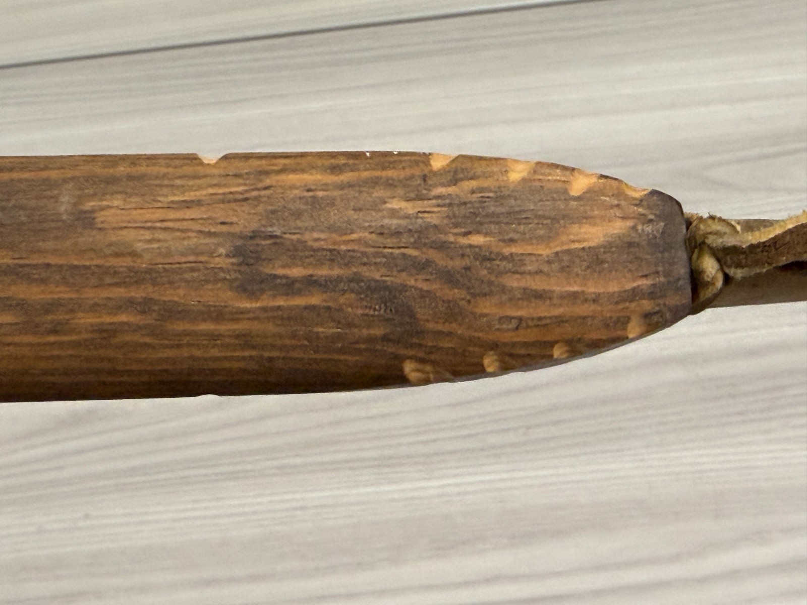 Replica Decorative Native American Deer Antler Peace pipe 29”