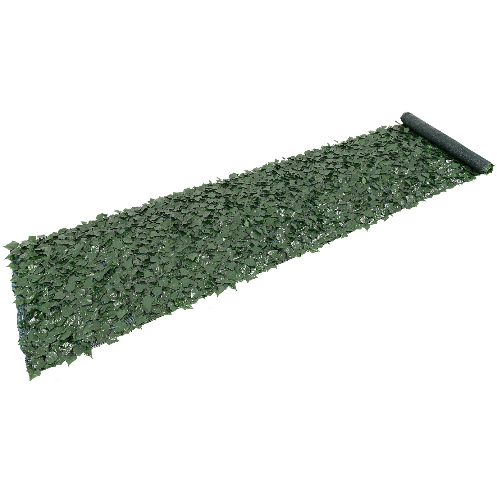 VEVOR 39x198" Artificial Faux Ivy Leaf Privacy Fence Screen w/Mesh Cloth Backing