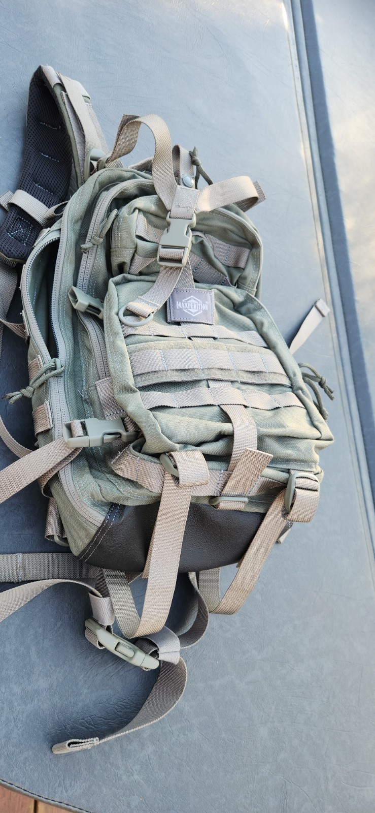 Maxpedition Falcon II Foliage Green 23 L Capacity Nylon Construction Backpack