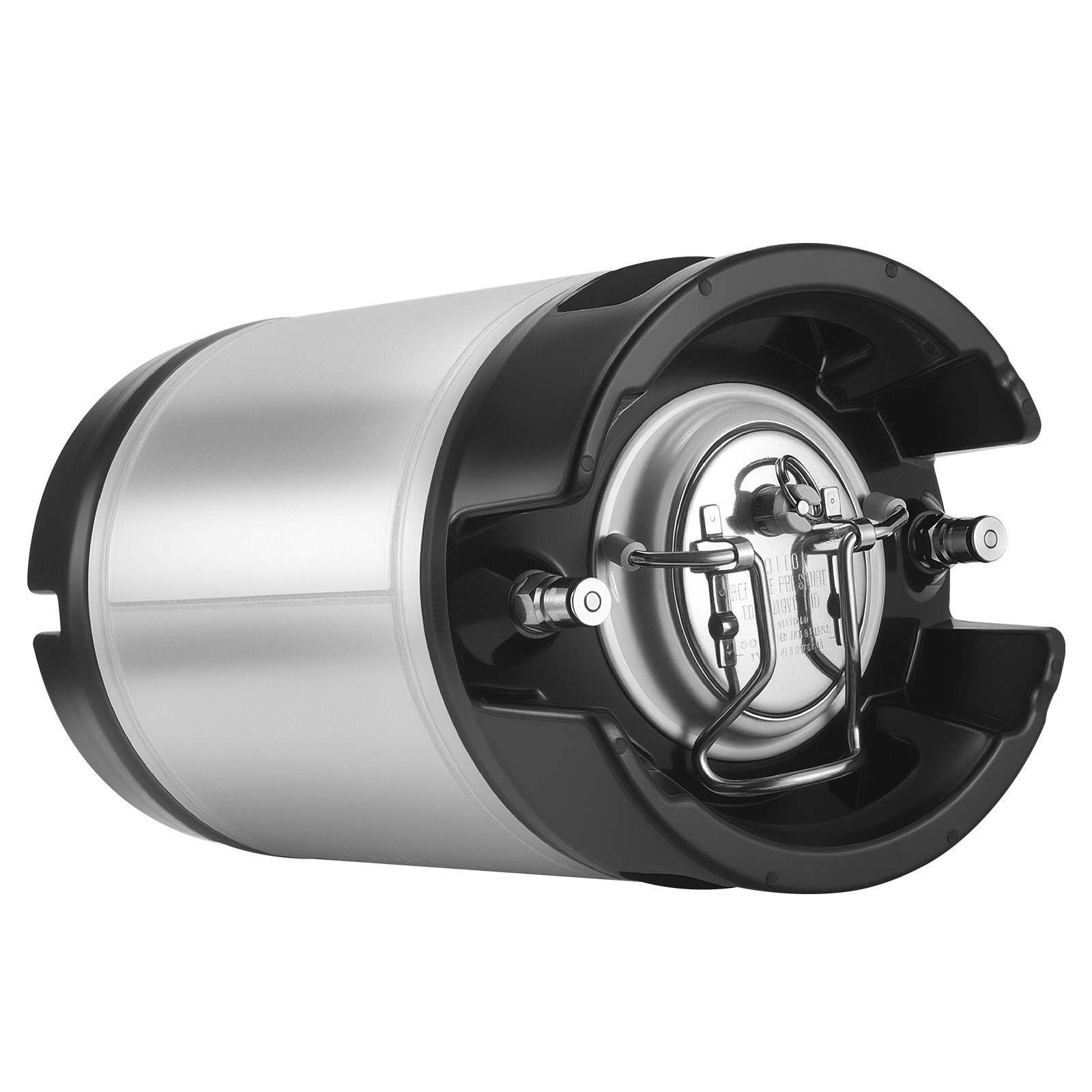 VEVOR Corny Ball Lock Keg 2.5 Gallon Ball Lock Corny Keg Home Brew Kegs 2 PCS