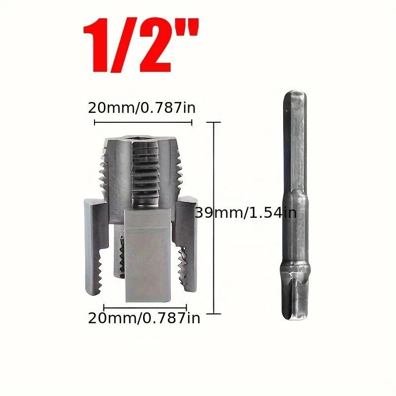Integrated Internal & External Pipe Threading Tool,PVC Pipe Thread Cutting Tool