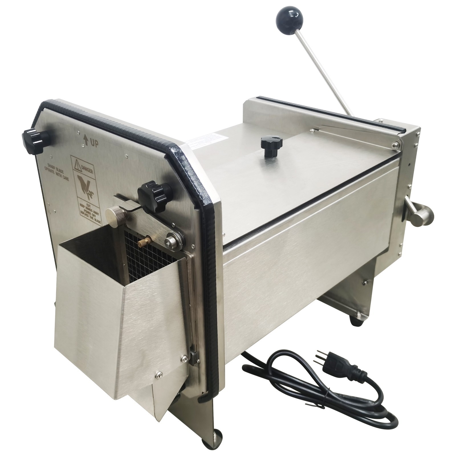 110V Commercial Electric Fruit and Vegetable Dicing Machine 6mm Dicing Cutter