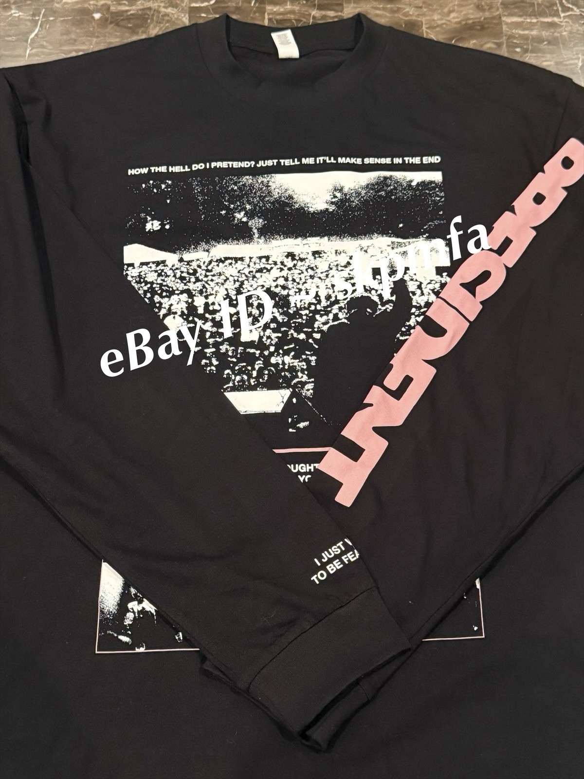 PRESIDENT Shirt Long Sleeve X-Large 💯 Official Merch 2026 US Tour X-Large *NEW*