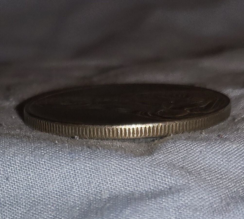 Mona Lisa Silver Coin Leonardo da Vinci Nude Woman Naked Old Louvre Paris Italy