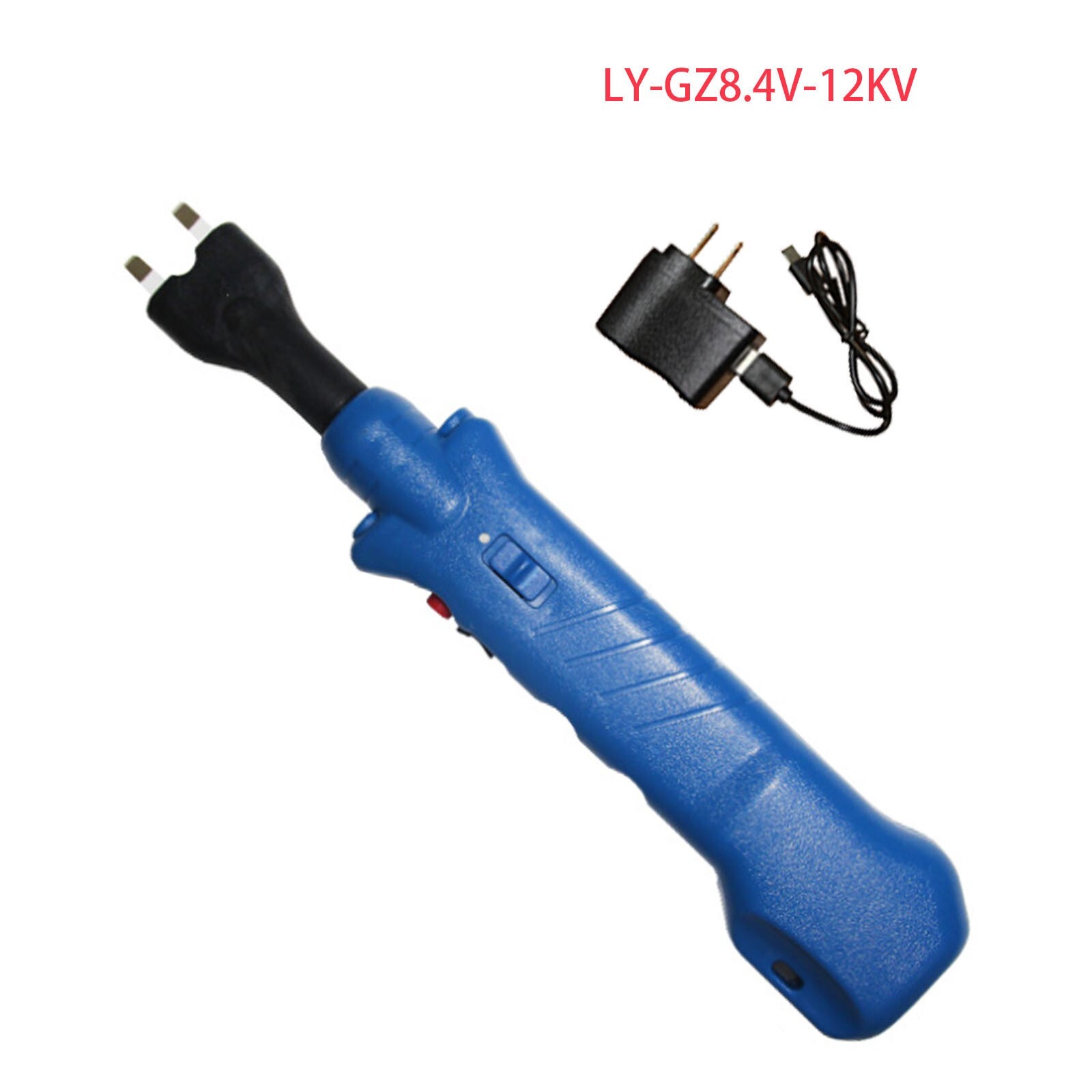 Rechargeable Livestock Prodw/ LED Electric Cattle Prod Stick 35cm/13.77in