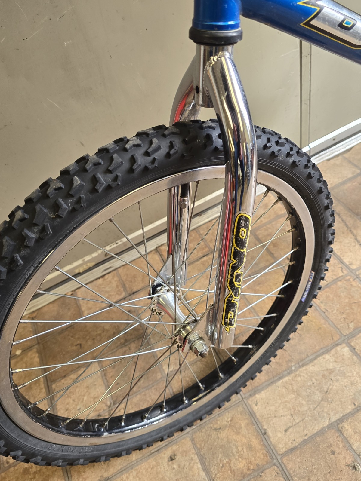 1995 Dyno VFR BMX Bicycle Complete Blue Old Mid School BMX