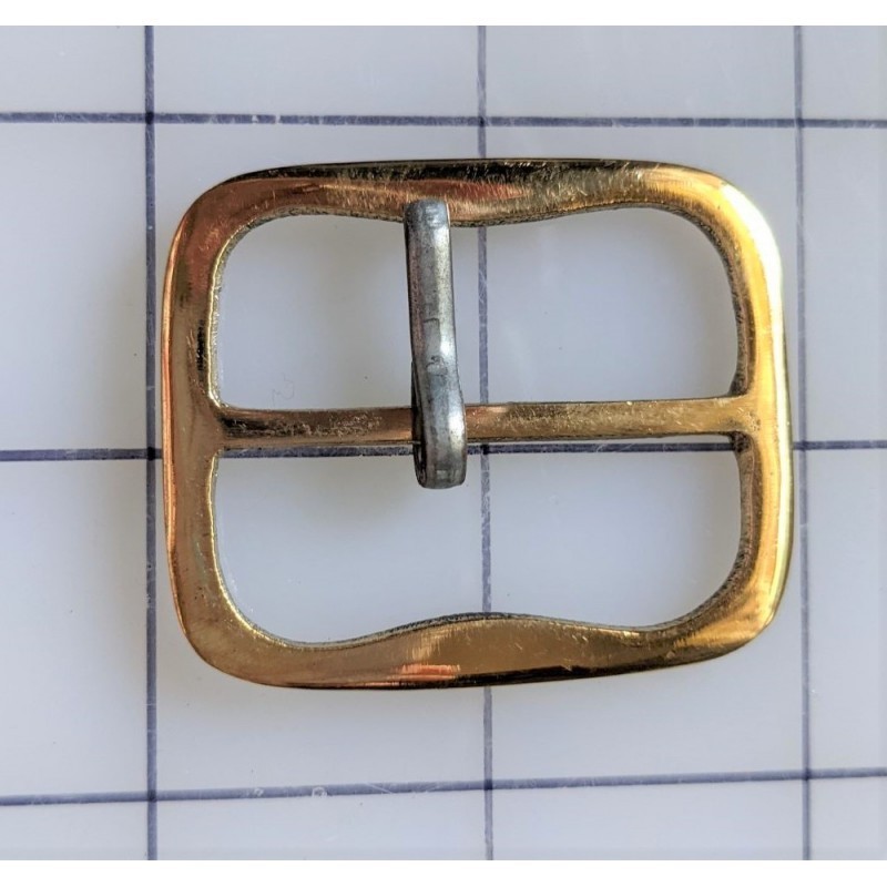 Brass Belt Buckle or Catridge Belt Buckle, Reproduction Brass Belt Buckle ED