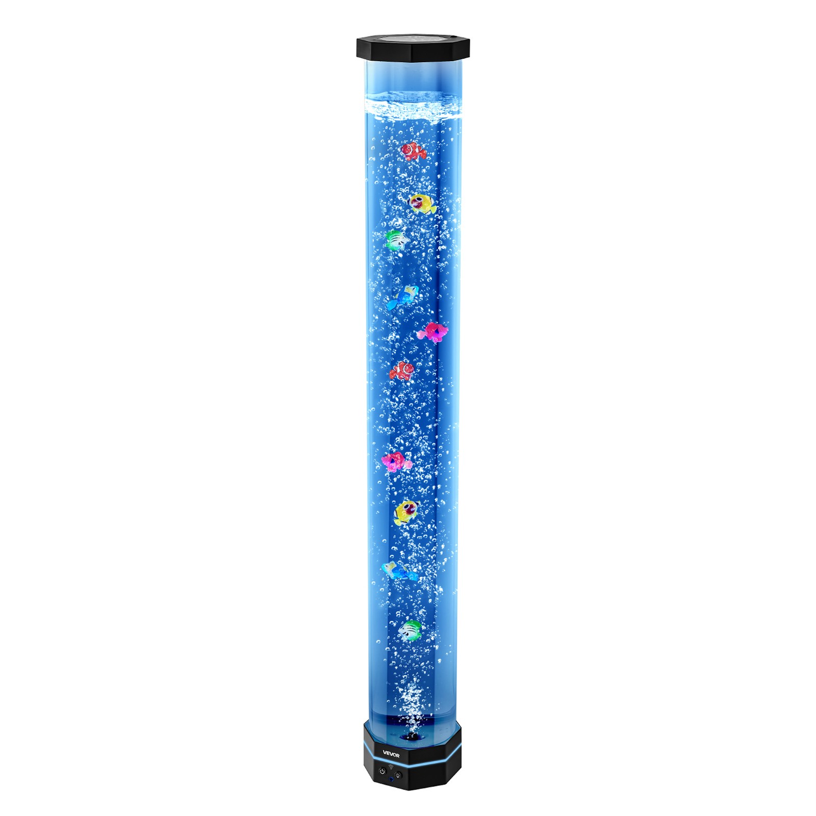 VEVOR Bubble Tube Lamp 16 Color 3.3 ft Sensory Aquarium Lamp for Relief Calming