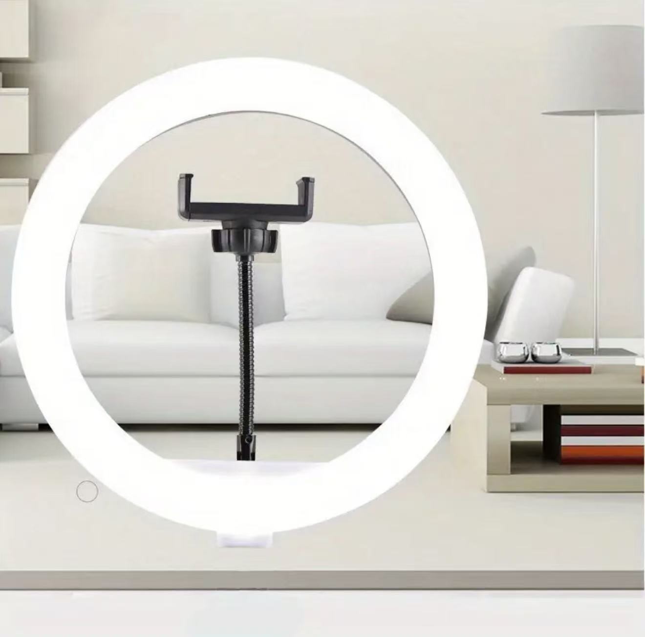 10-Inch USB Selfie LED Light Shooting Desktop Tripod Stand for Live