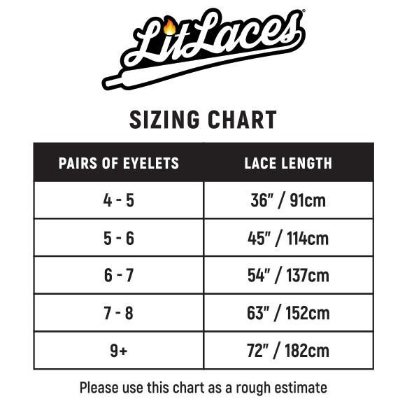 LitLaces - Air Jordan AJ11 Replacement Shoe Laces Exclusive Colors for Concord