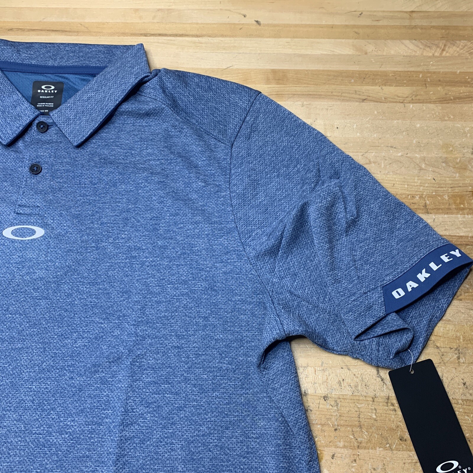Oakley Aero Ellipse Men's Golf Polo Shirt NWT Free Shipping