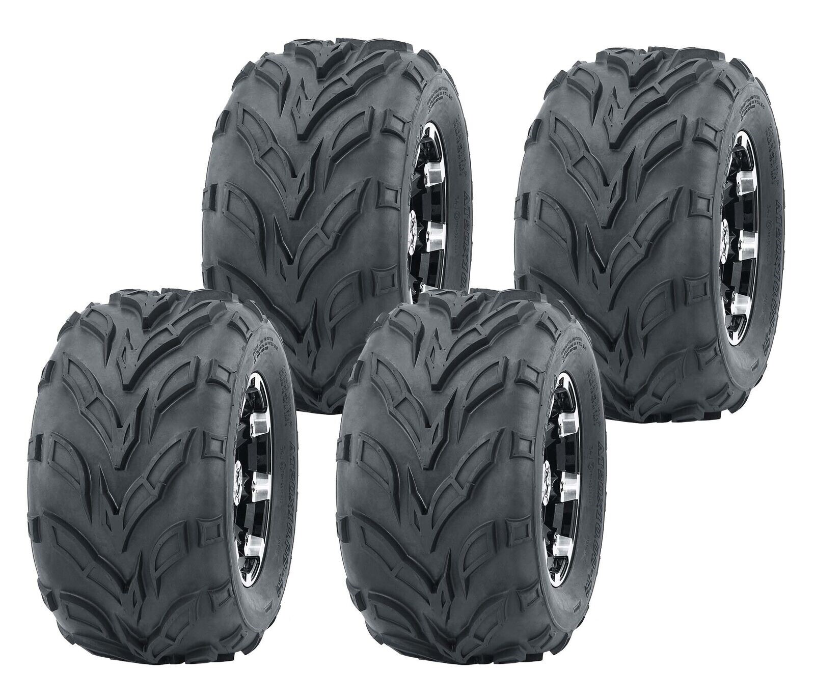 Set of 4 WANDA 145/70-6 ATV Go-Kart Mini Bike Tires 145x70x6 145x70-6 Warranty