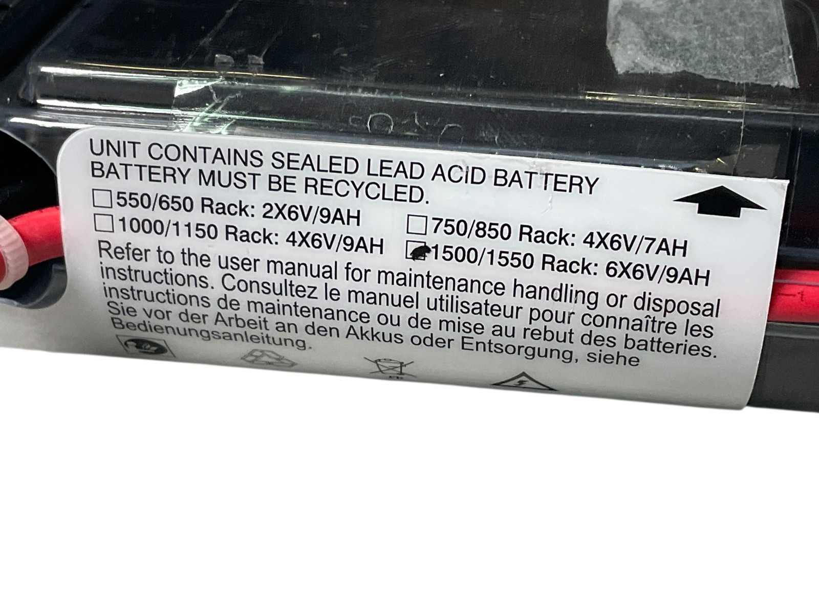 New Eaton 5P 1550VA 5P1550GR Replacement Battery Pack EBP-0807