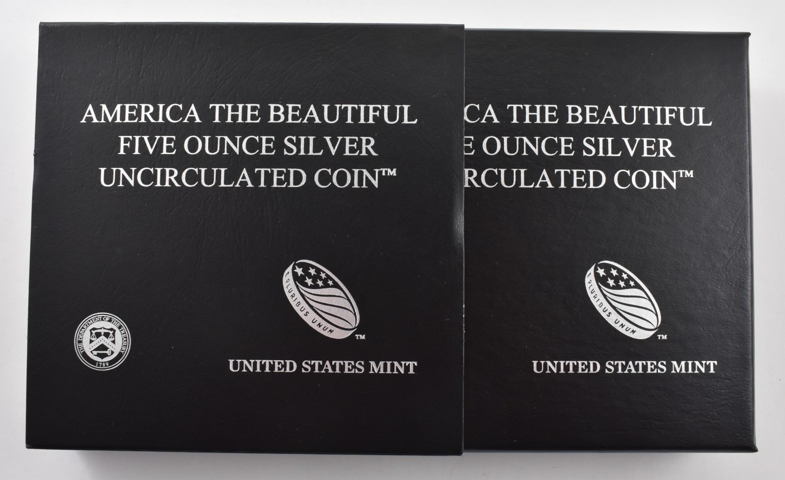 America The Beautiful 5 Oz Unc Box - NO Coin