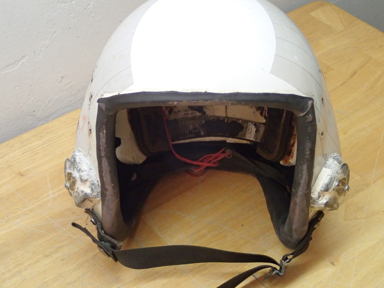 Gentex Vintage PRK-37/P Aircraft Flight Crew Helmet Incomplete Rough Estate Item
