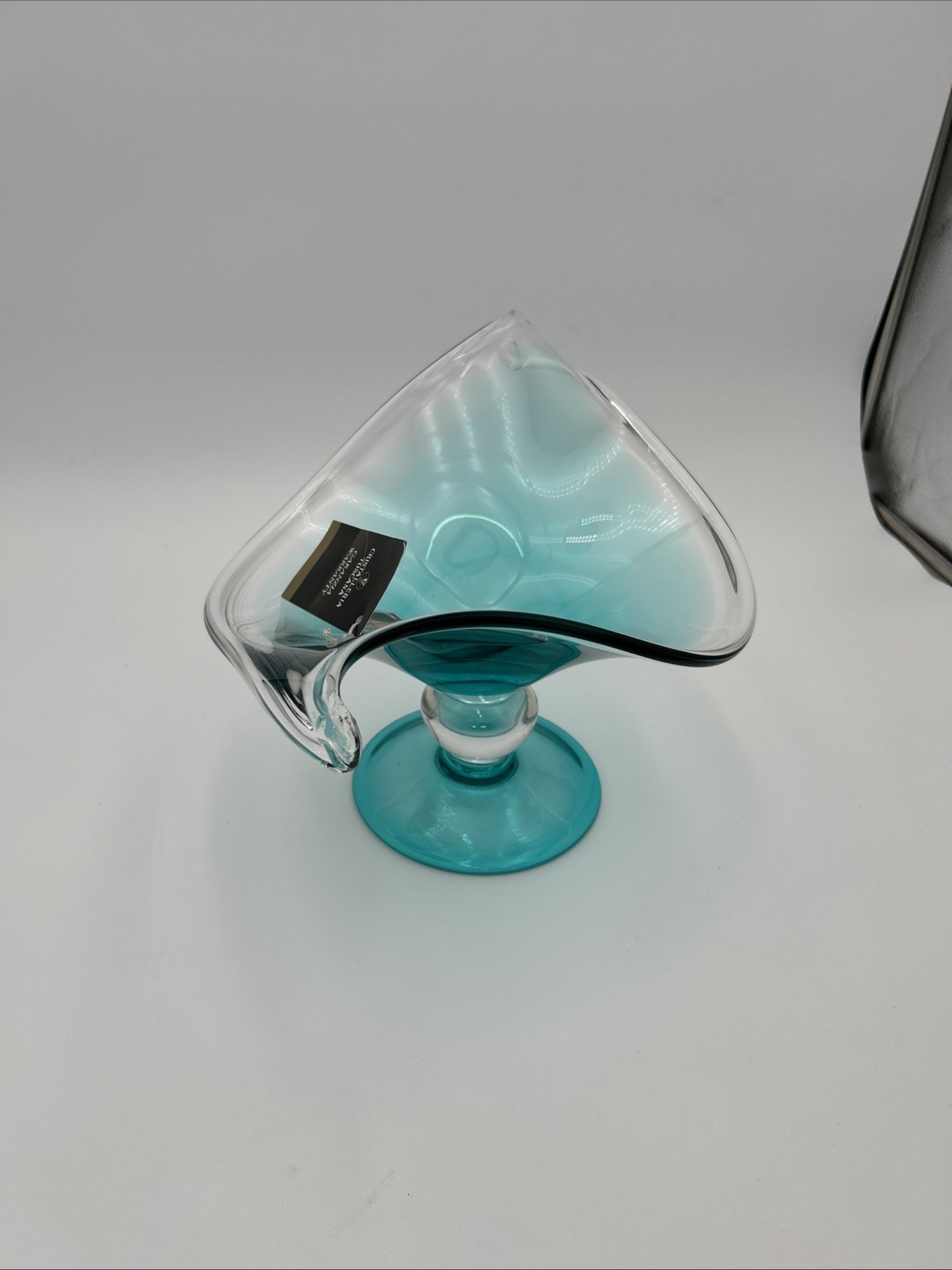 Cristalleria Toscana Blue Crystal Hand Made & Crafted in Italy