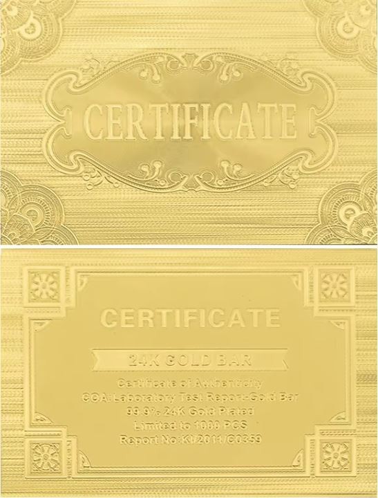 1896 $5 Silver Certificate Educational Bill with Bag and Certificate