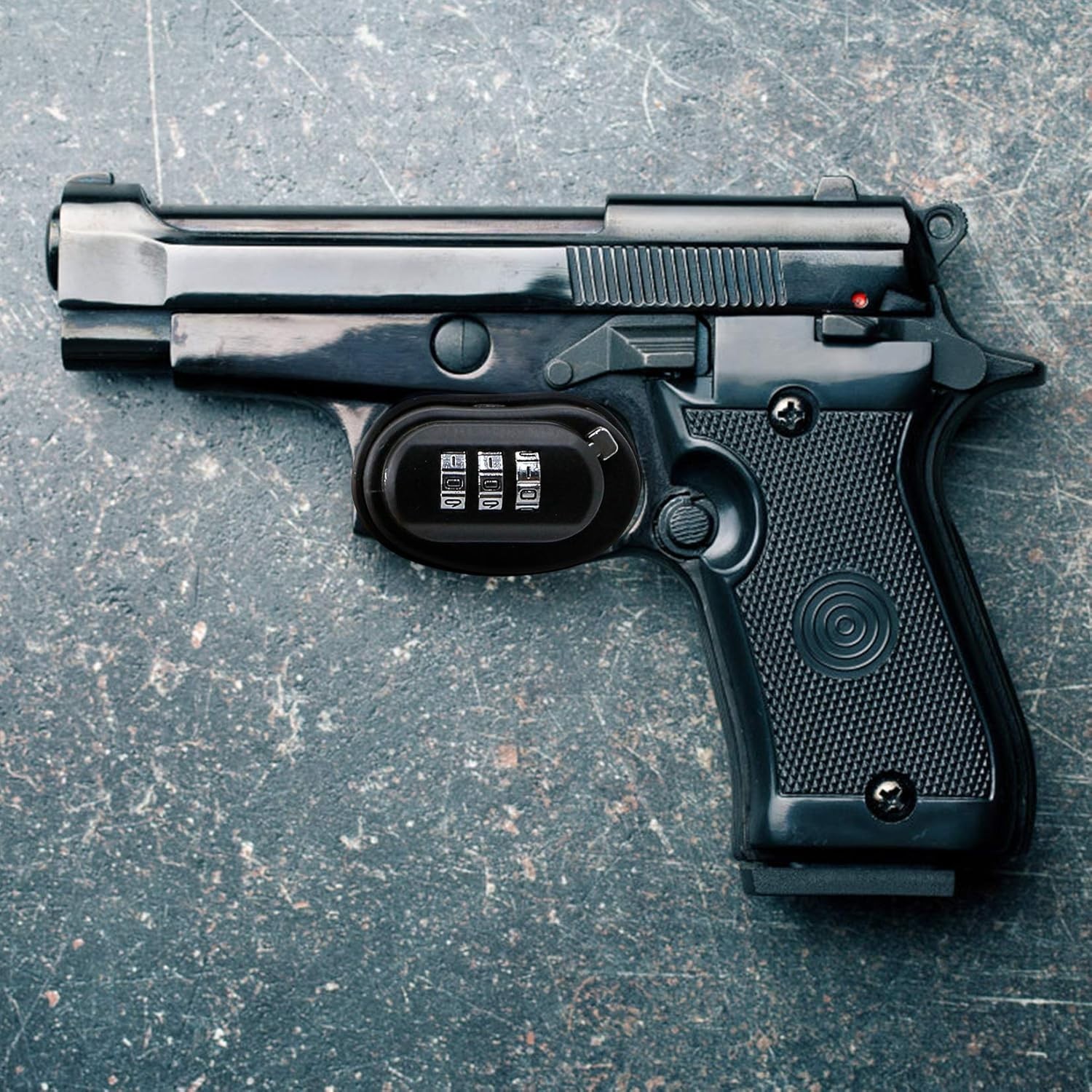 Tactical 3 Digit Combination Safety Gun Trigger Lock Pistol Rifle