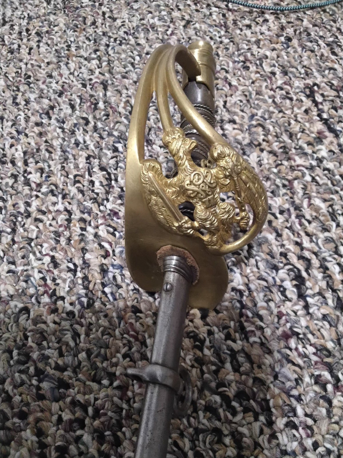 Imperial German Model 1889 Infantry Officer's Sword Used