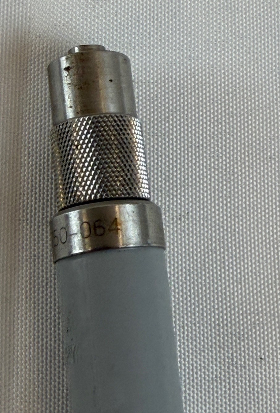 Stryker 233-050-064 Fiber Optic Light Cord 5mm x 9.5' Clear Case Endoscopy