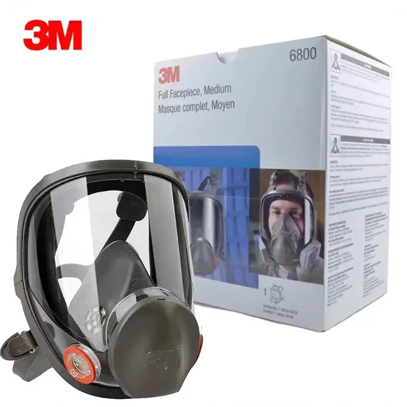 6800 Full Facepiece Reusable Respirator 3M full face Gas Mask Medium