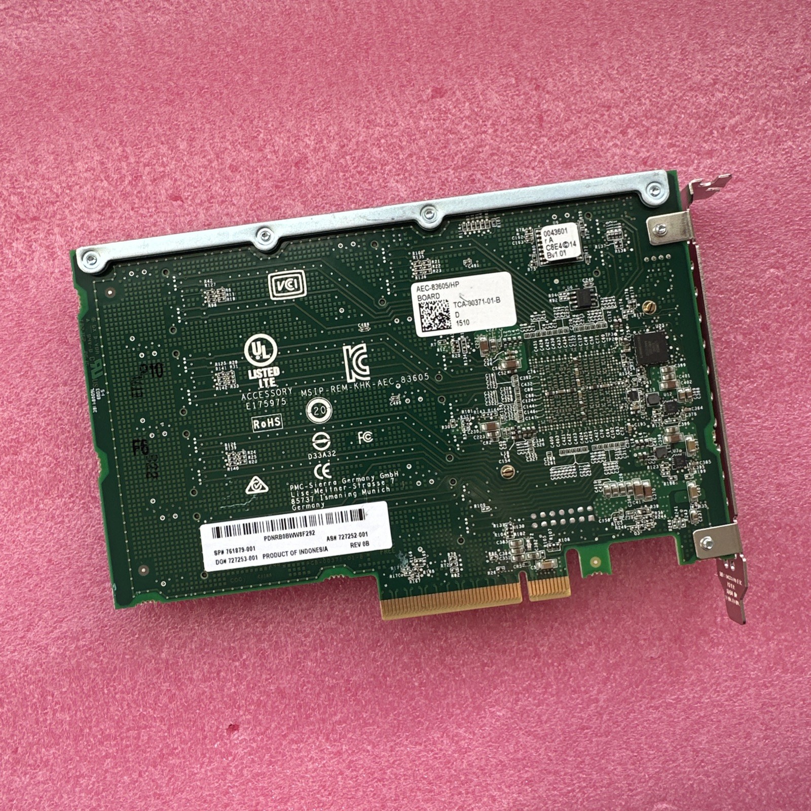HP AEC-83605 12GB SAS PCIe Smart Array Expansion Card 876907-001 761879-001