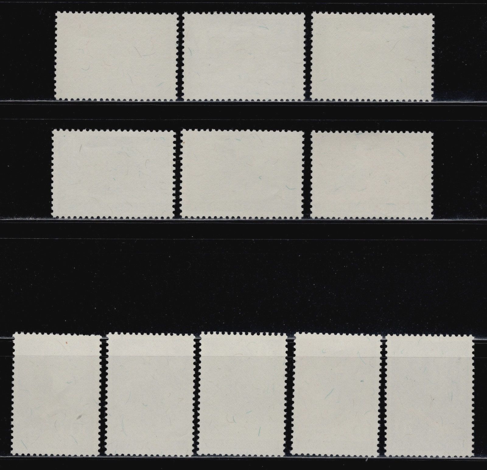 Yugoslavia Trieste Zone B Sc#93-103, Animals, Birds, Insect Types of 1954 MNH OG