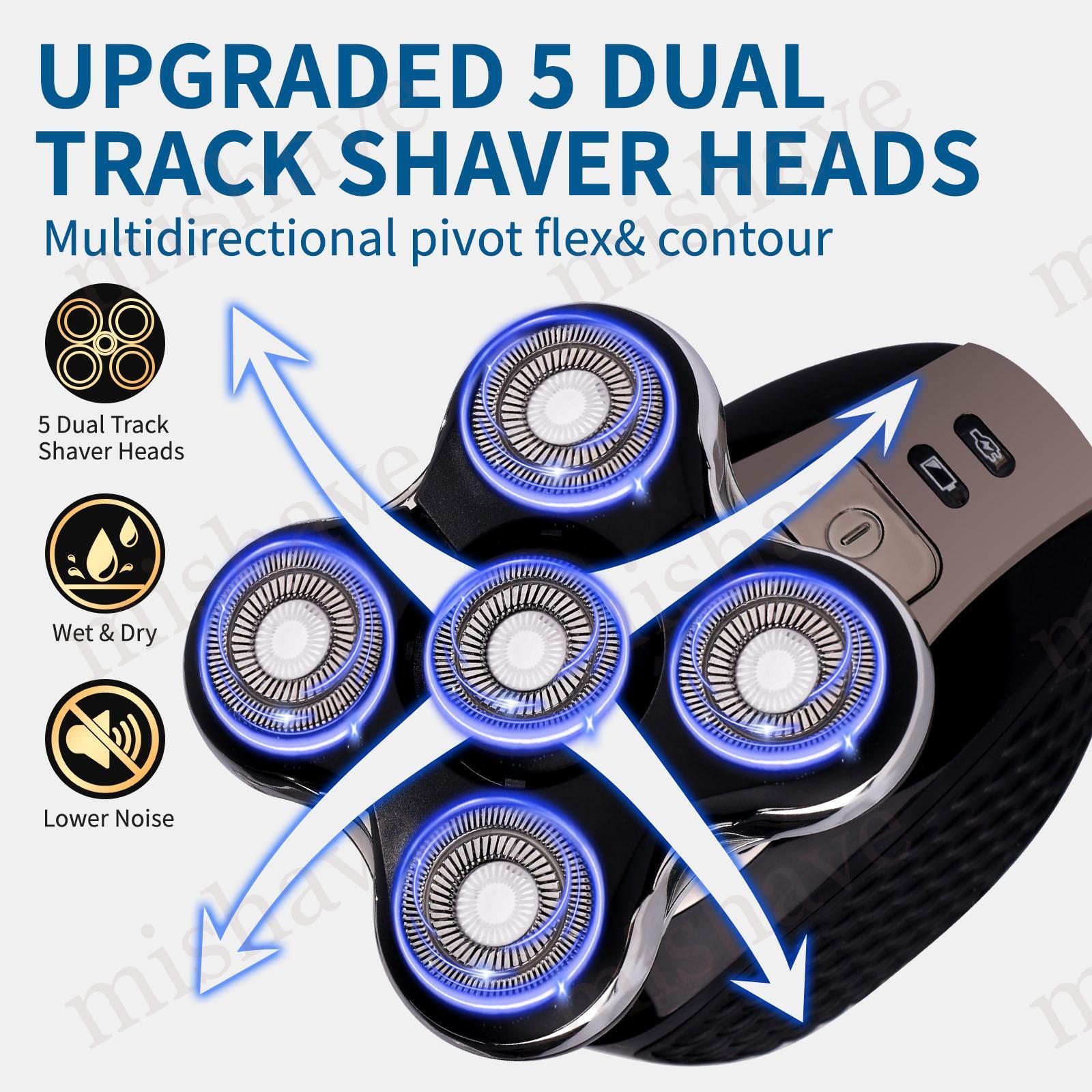 Head Shaver Replacment Heads Compatible with Remington Balder Pro XR7000/XR1500
