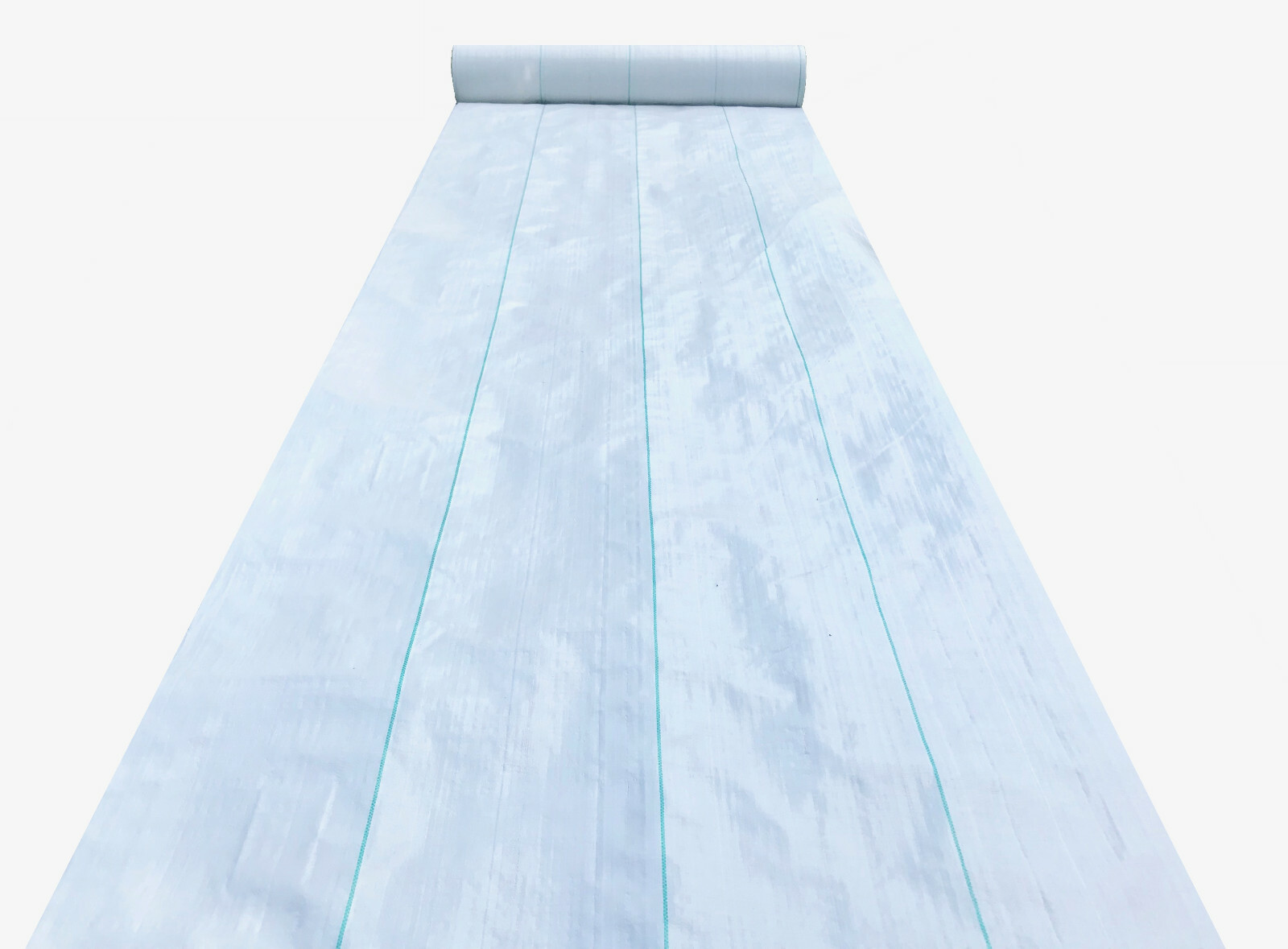 White Landscape Fabric Woven Polyethylene Commercial Grade Weed Barrier Cloth