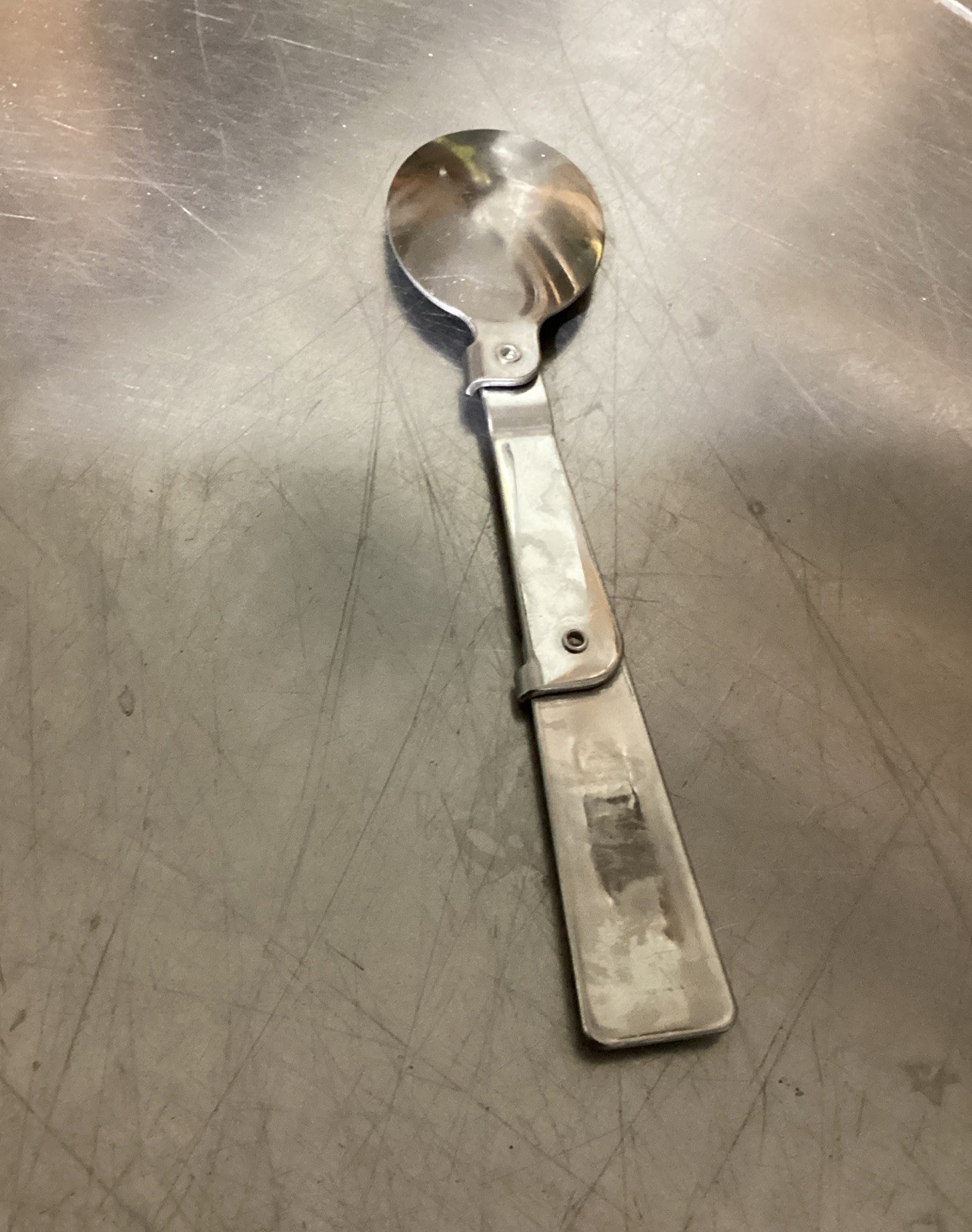 Thermos Stainless Steel Metal Folding Spoon