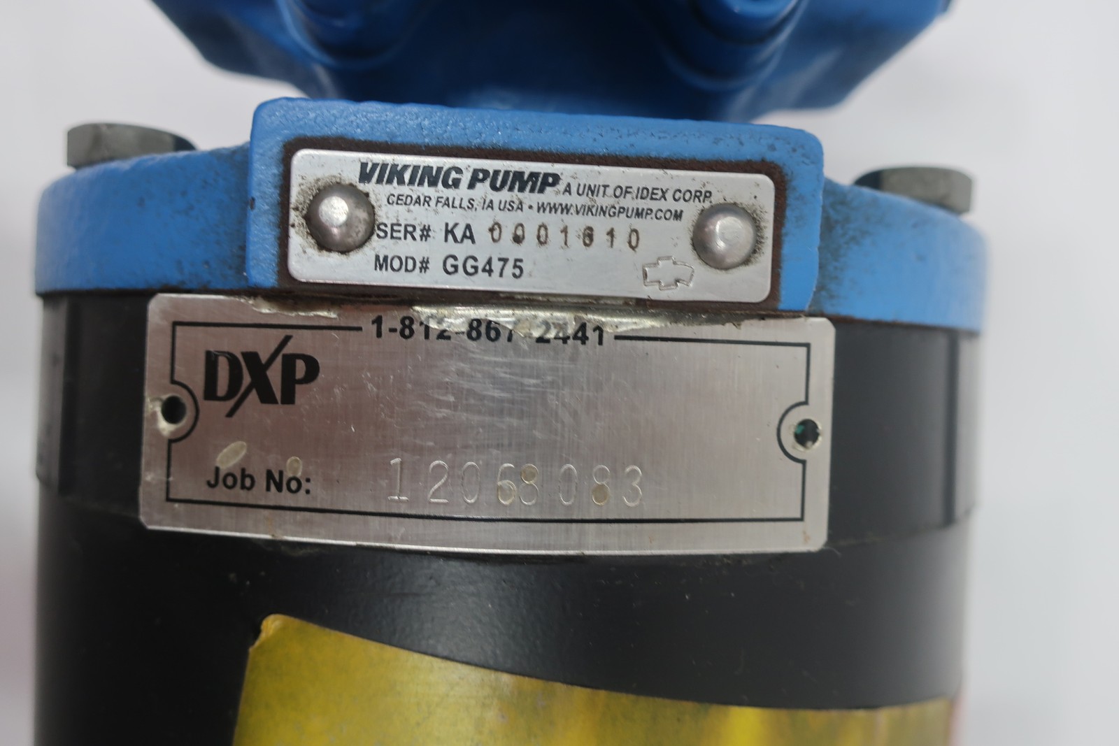 Viking Pump GG475 Hydraulic Gear Pump 2hp 230/460v-ac