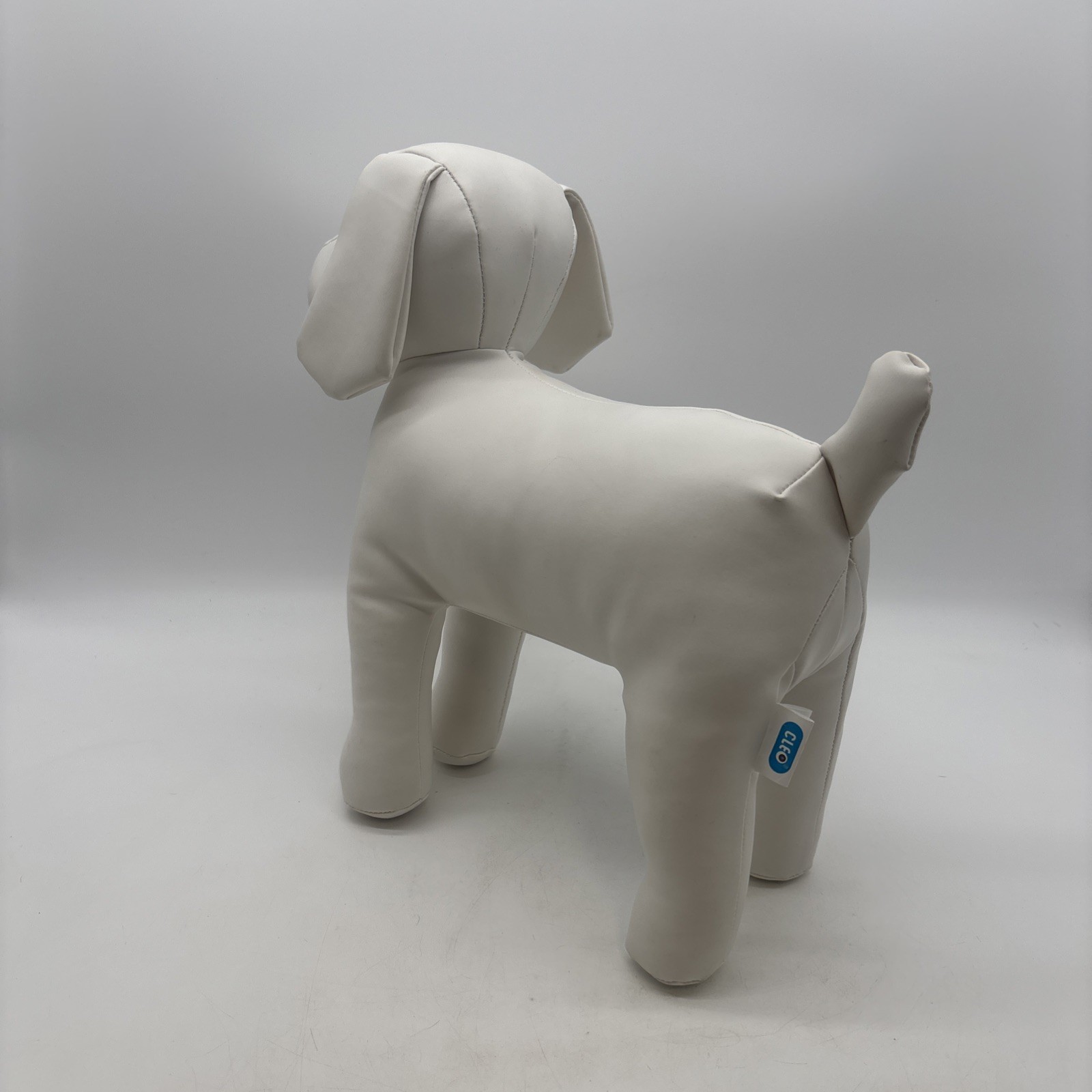 Celo Standing Dog Clothing Display Stand for Self Standing Mannequin PU Leather