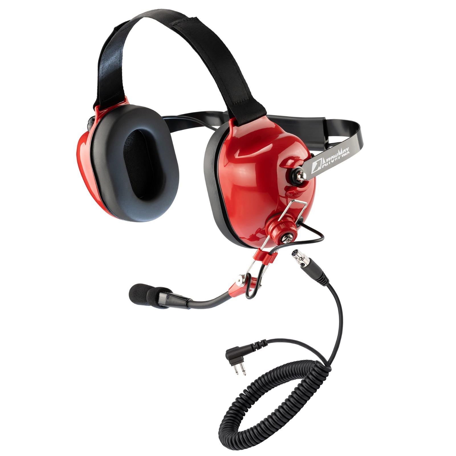 Racing Headset for Motorola Radio with Noise Red CP200D CP100D R2 DEP450 BPR40D