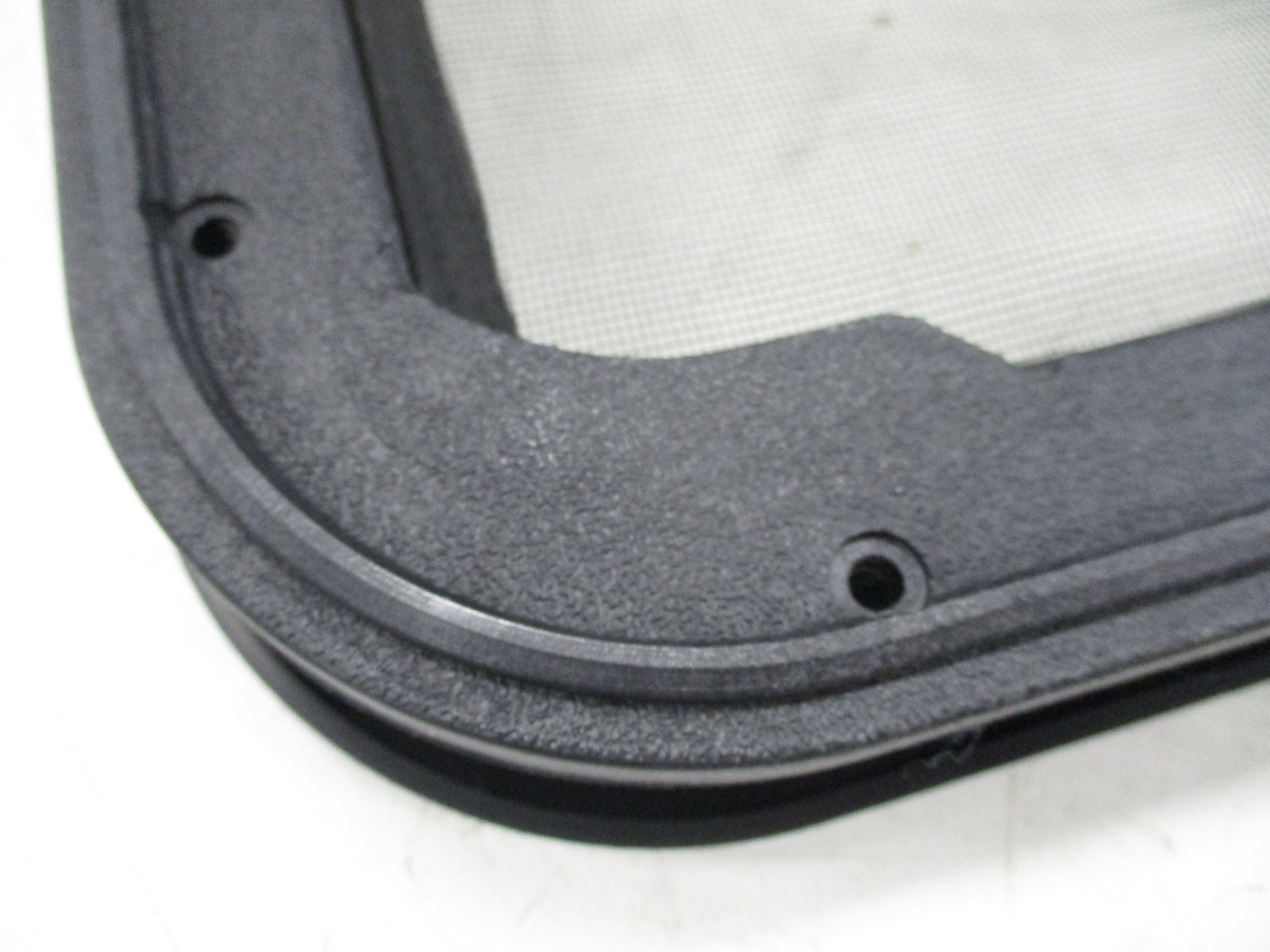 BOMAR G966 ESCAPE HATCH W/ SCREEN 19 7/8" BLACK G966-1111 MARINE BOAT