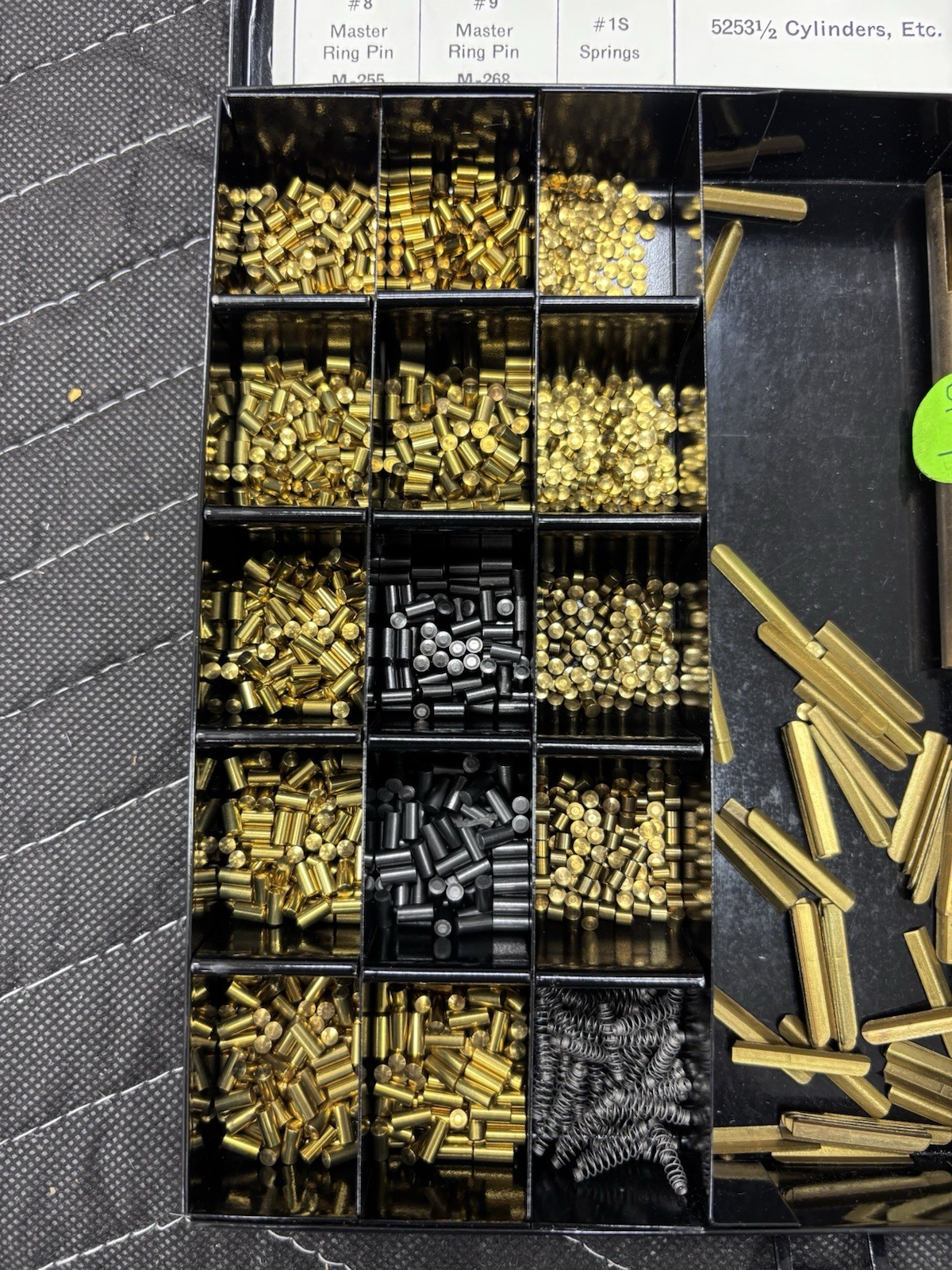 Vintage Corbin Master Keying Kit 53MR For 5253-1/2 Cylinders Rekeying