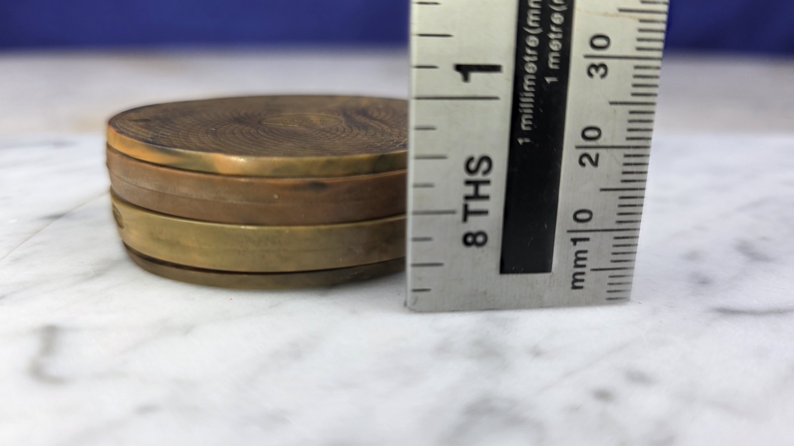 Vintage Atco Bakelight Double Pocket Magnifier