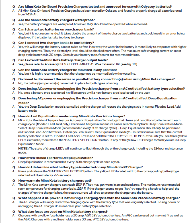 Cosmetic Damaged Minn Kota MK330PC 3 Bank On-Board Battery Charger