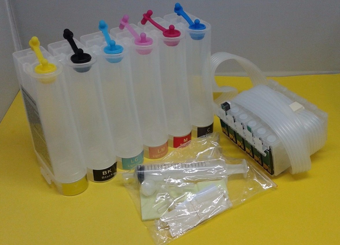 Ink system CISS for use in Epson Artisan 1430 printer Empty