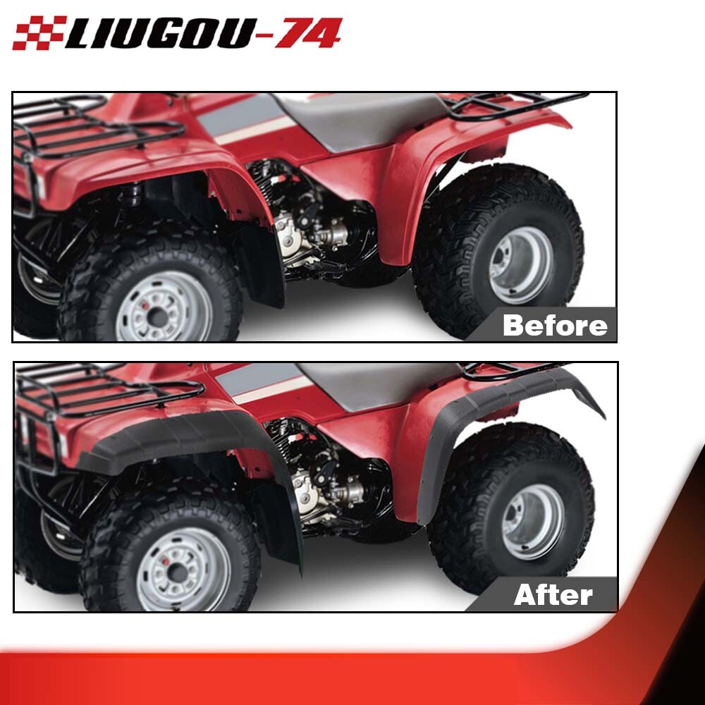 Fit For 1996-00 Honda FourTrax TRX300 TRX 300 FW Fender Flaps Mud Splash Guards