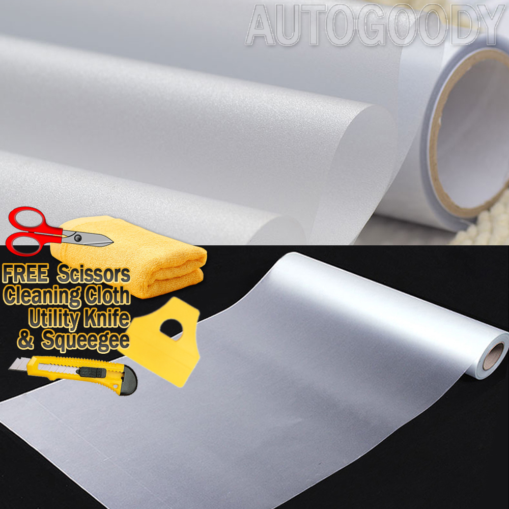 Frosted Glass Film Static Cling Office Bedroom Bathroom Home Window Tint