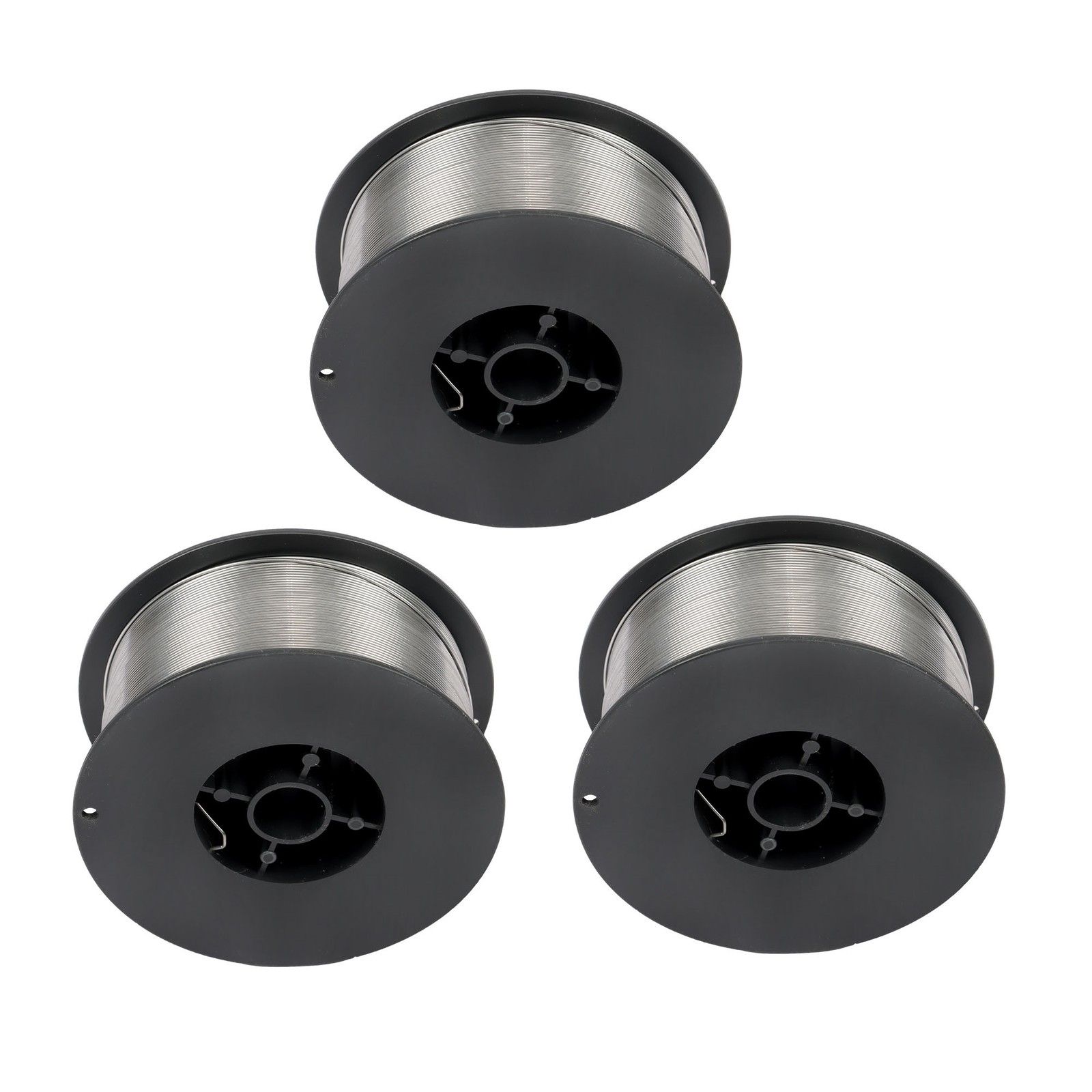 (3 x 2-Lb Spools)E71T-GS .035" Flux Core Welding Wire - Gasless Mild Steel MIG