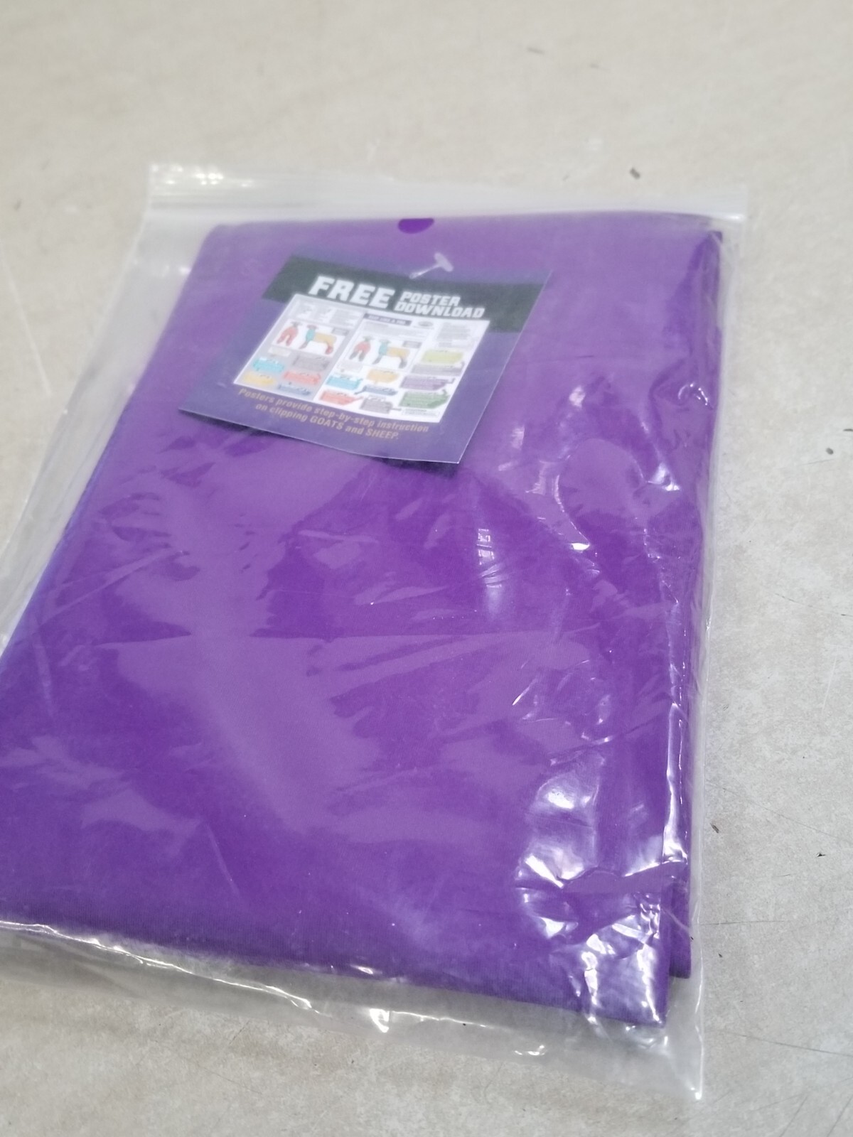 SPANDEX SHEEP TUBE Small 80-120 lbs Purple Weaver Livestock Purple