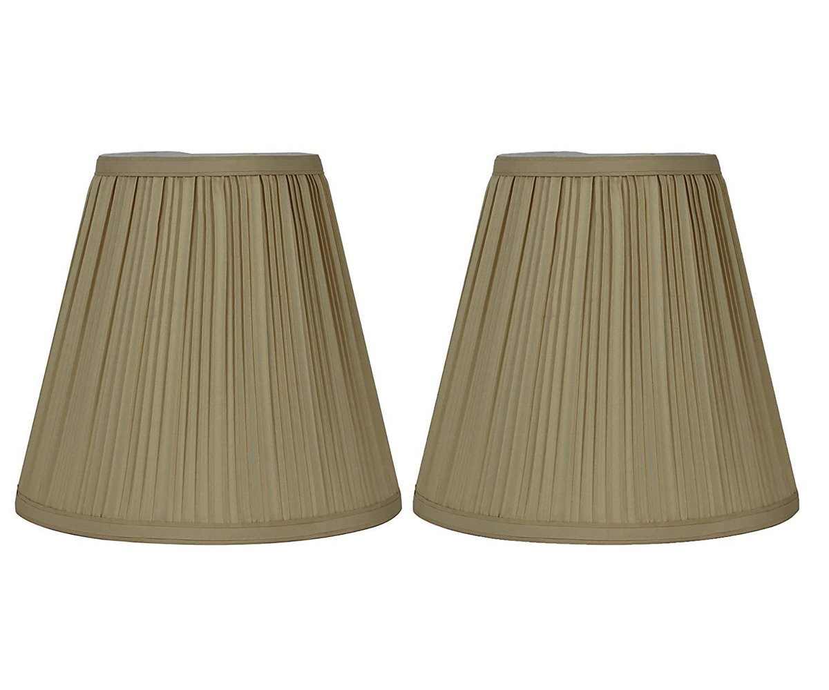 1/2 PCS 5"x9"x8.5" Small Lamp Shade for Table Lamps Replacement, Spider Model