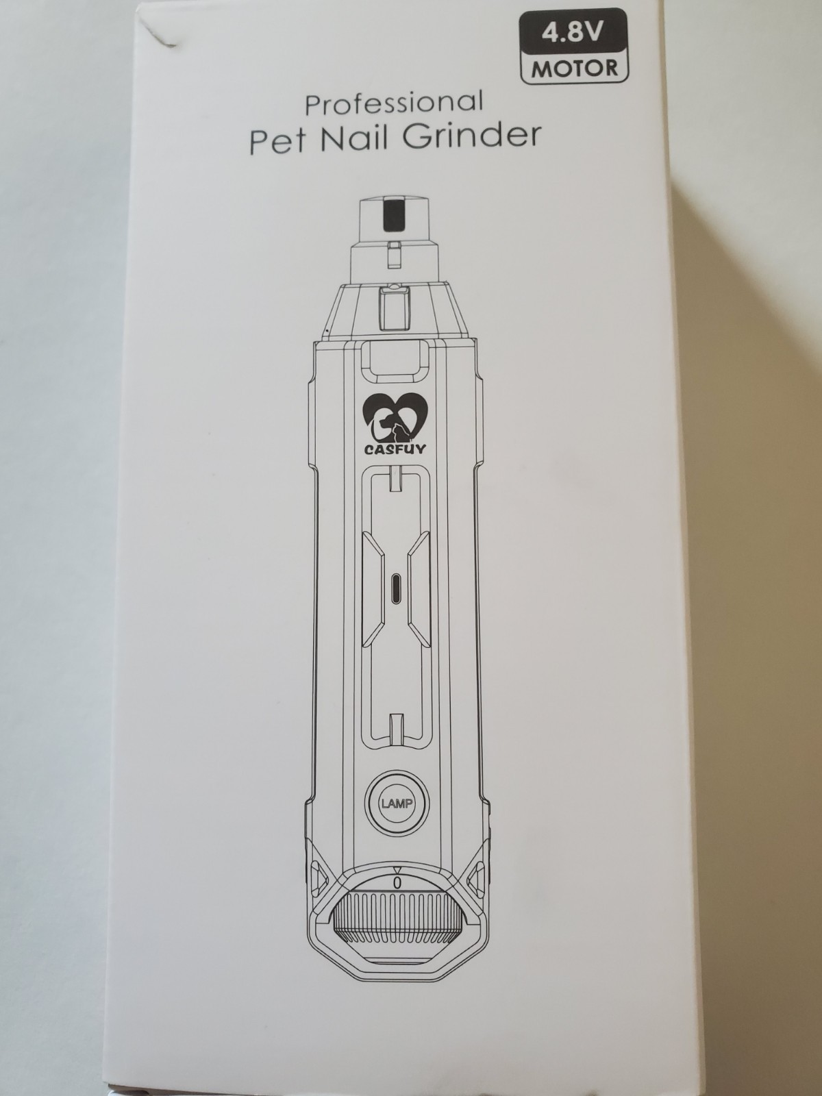 Professional Per Nail Grinder 4.8V Motor