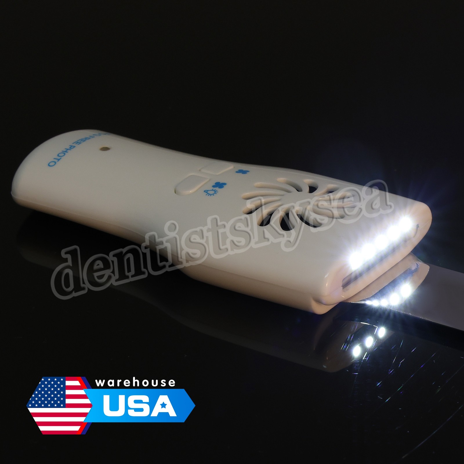 Dental Occlusal Mirror Fog Free LED Intra Oral Photo System 4*Mirrors Antifog