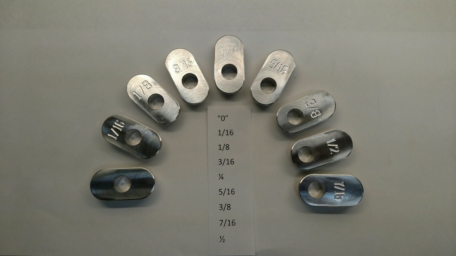 A-Arm Bracket Slug Slotted Kit 1-3/4 in x 3/4 in Asphalt Dirt Late Models Mods