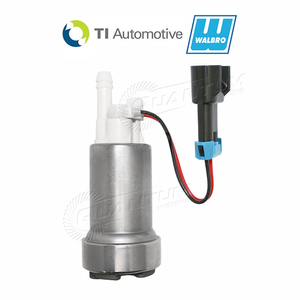 GENUINE WALBRO/TI F90000295 535LPH High Performance E85 Fuel Pump + QFS Kit