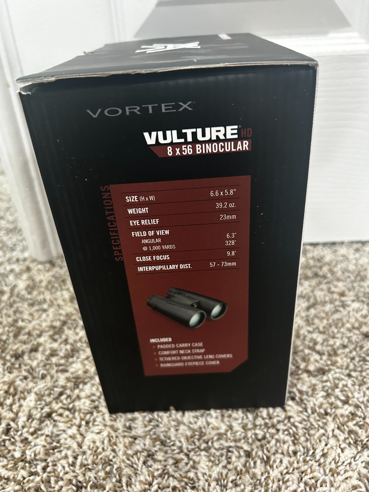 Vortex 8x56 Vulture HD Binoculars Brand New In Box Lifetime Warranty